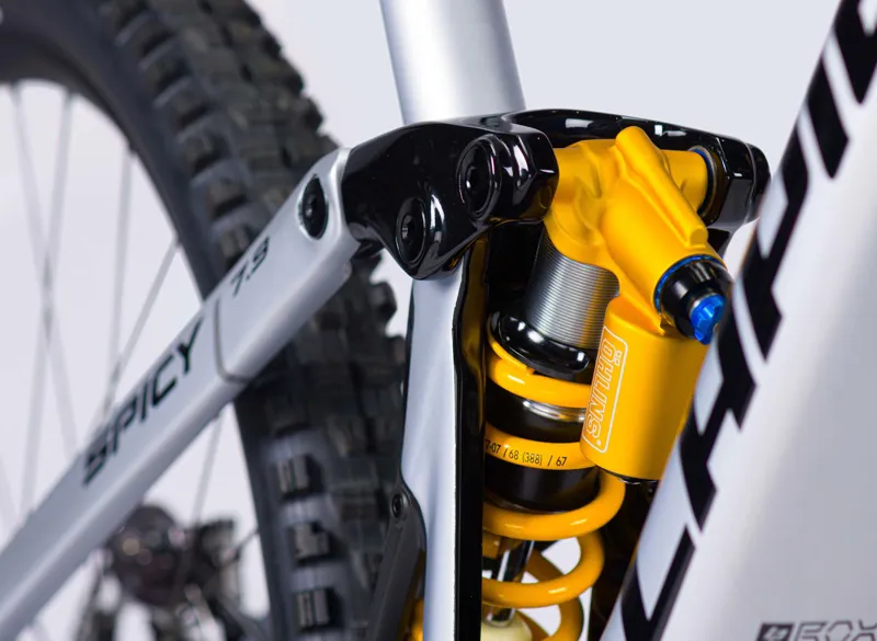 2021 Lapierre Spicy CF 7.9 Enduro Mountain Bike in Silver-8